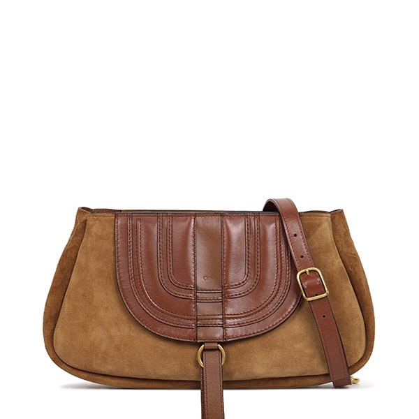 Caramel Marcie Clutch Shoulder Bag