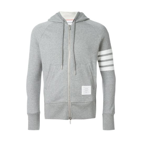 THOM BROWNE CLASSIC ZIP HOODY