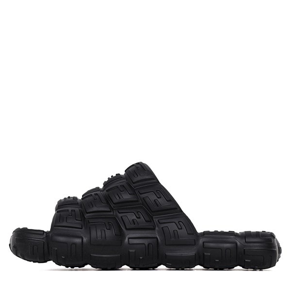 Black FF Cloud Slide Sandal