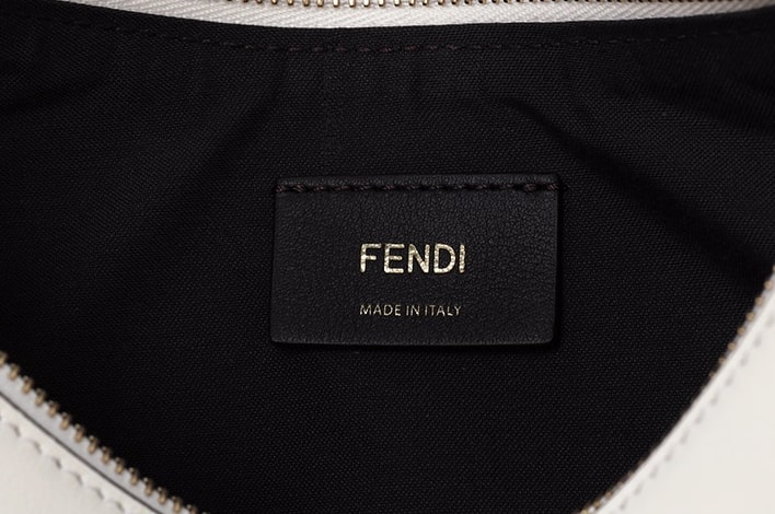 White Graffiti Small Shoulder Bag