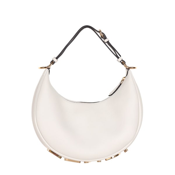 White Graffiti Small Shoulder Bag