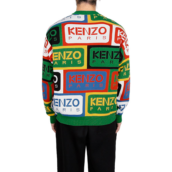 Multi Logo Label Sweater