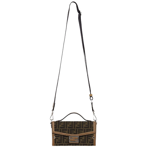 Brown FF Baguette Soft Trunk Bag