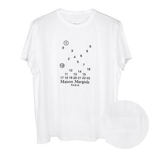 White Numeric Logo Mako T-shirt