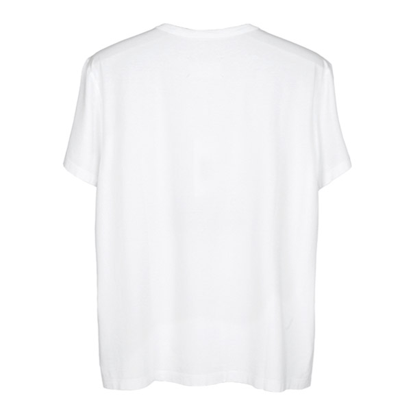 White Numeric Logo Mako T-shirt