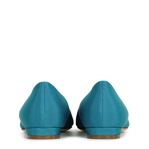 Turquoise Cold Grosgrain Flat