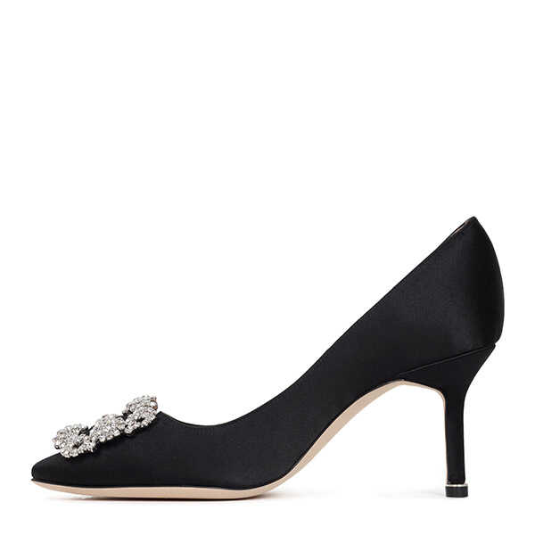  Black Hangish 70 Pumps Heel