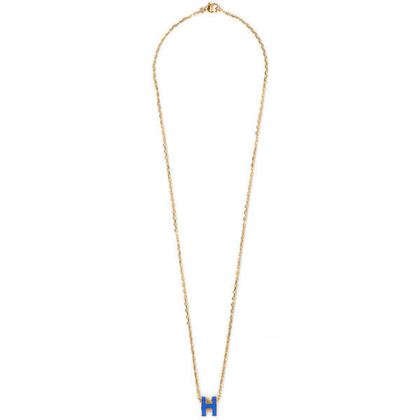 Blue Satre Gold Pop Ash Mini Necklace POP H