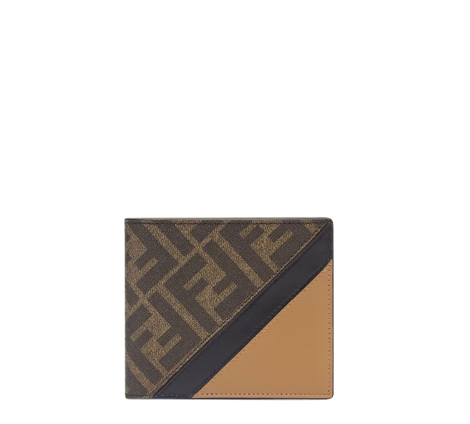 Fabric bi-fold wallet