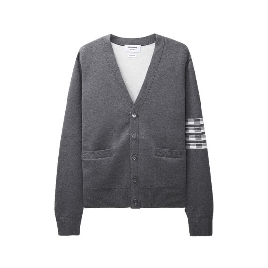 4 BAR STRIPE HECTOR JACQUARD CARDIGAN