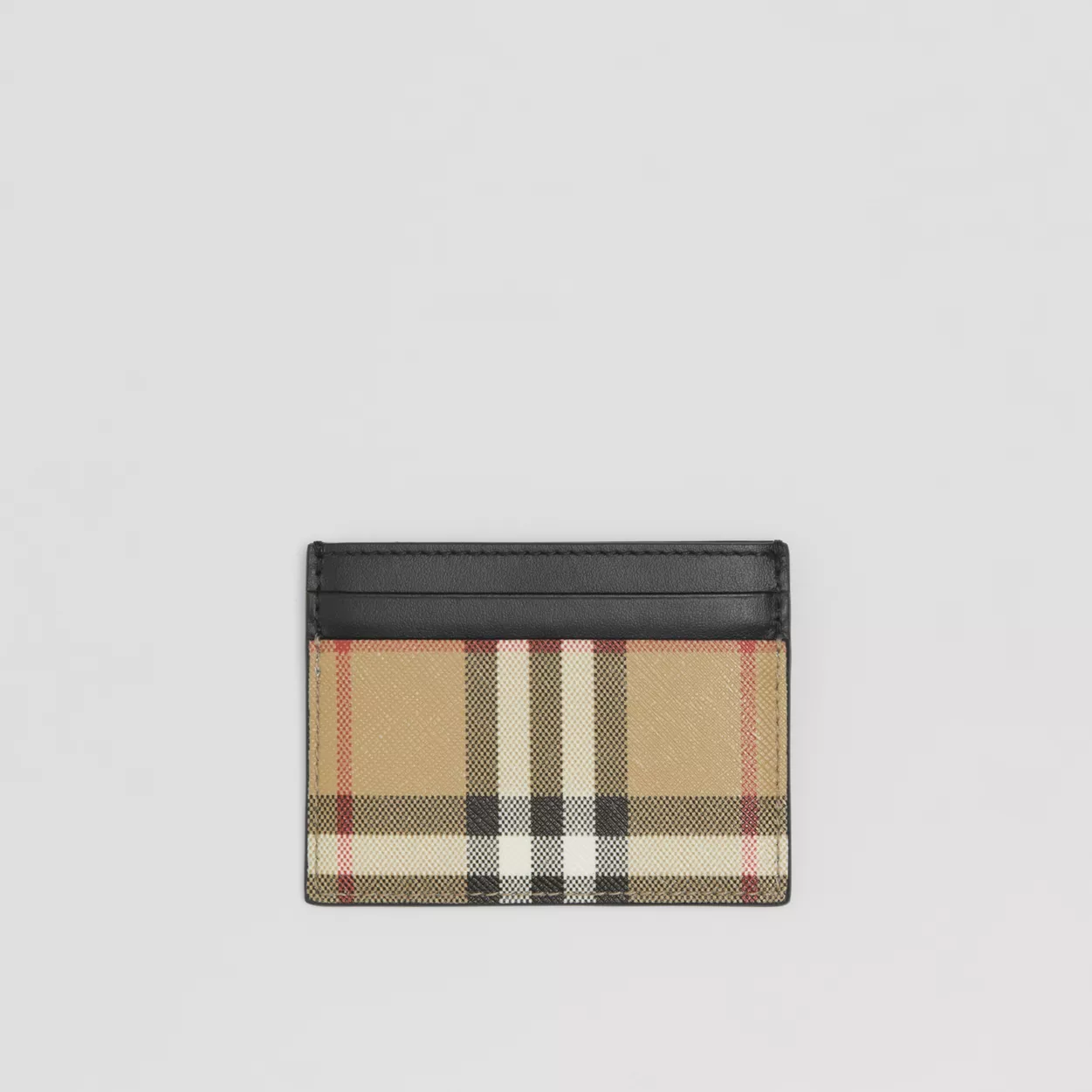 22FW Vintage Check Card Case