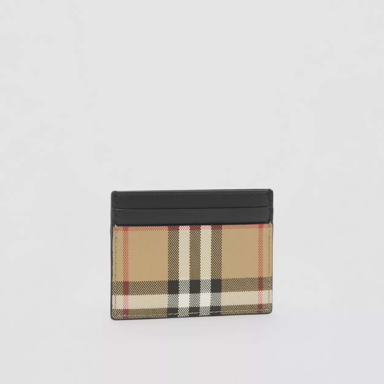 22FW Vintage Check Card Case