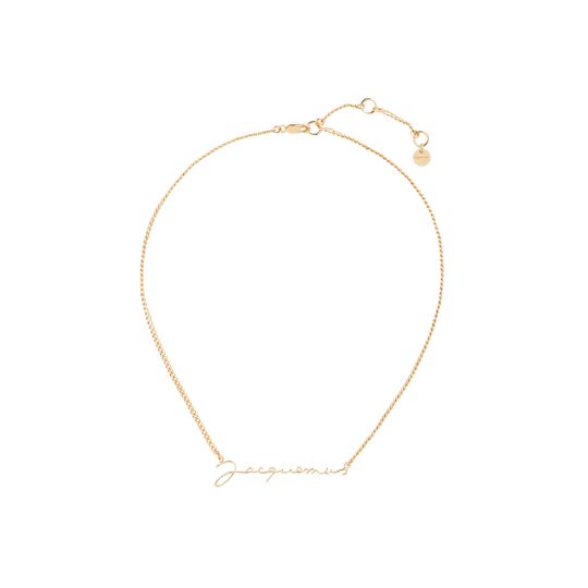 La Chain Jacquemus signature logo chain necklac