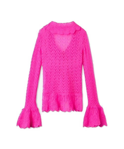 Women's Crockett Knit Cardigan - Pink