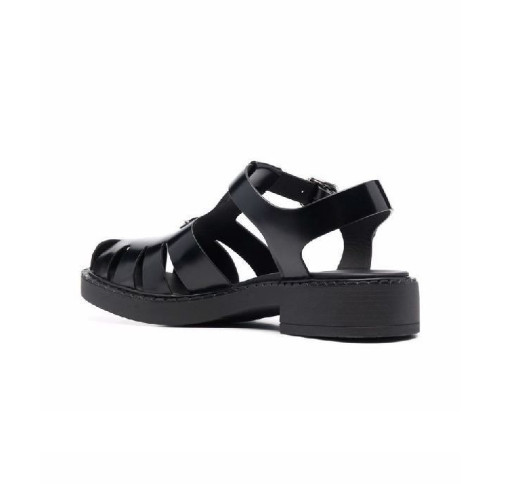 Cut-Outs Buckle Strapped Sandal