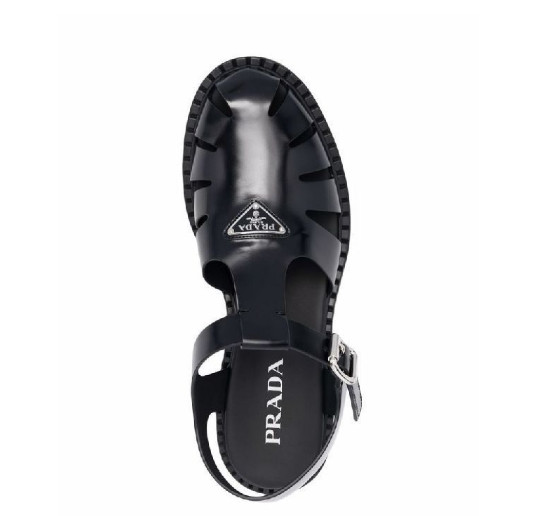 Cut-Outs Buckle Strapped Sandal