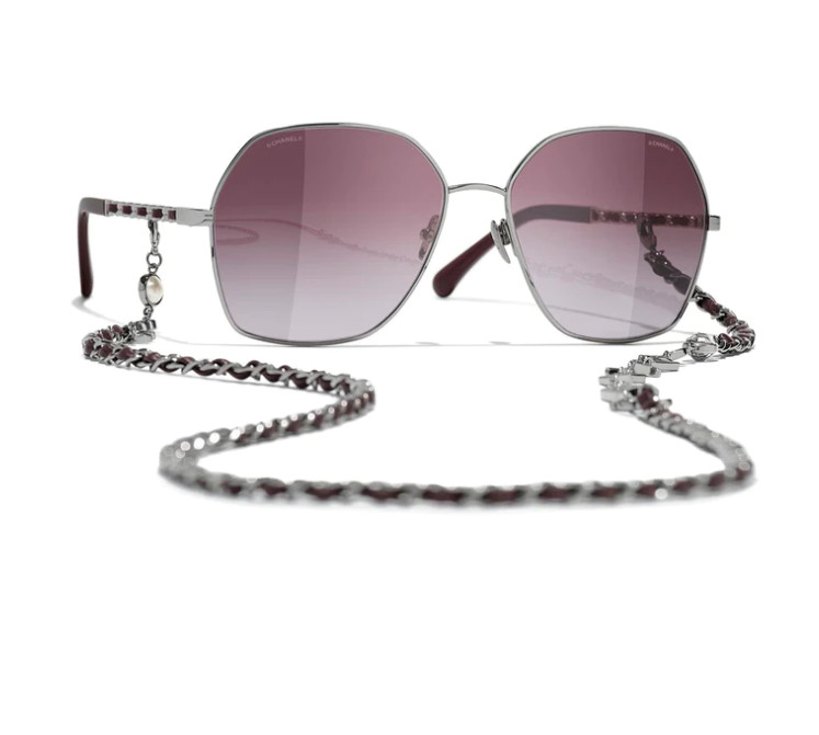 Chain Attached Sunglasses