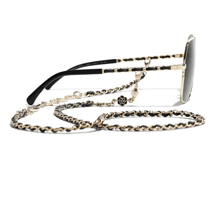 Chain Embellished Sunglasses