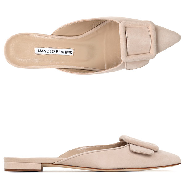 Nude Maysail Suede Mule