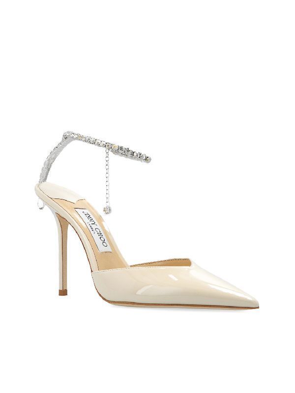 Rheinstone anklet patent SAEDA 100 sandal heels