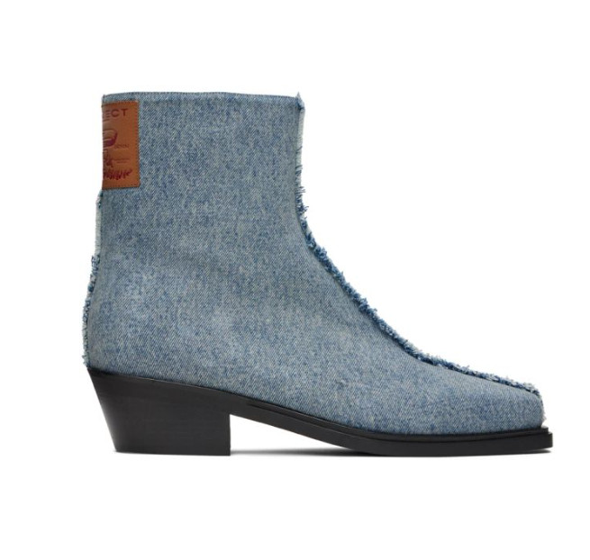 Paris Best Denim Ankle Boots