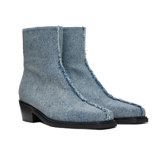 Paris Best Denim Ankle Boots