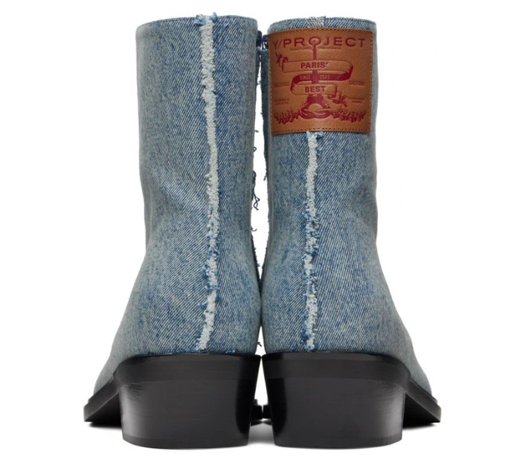 Paris Best Denim Ankle Boots