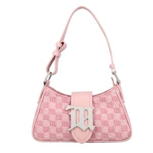 monogram jacquard small shoulder bag