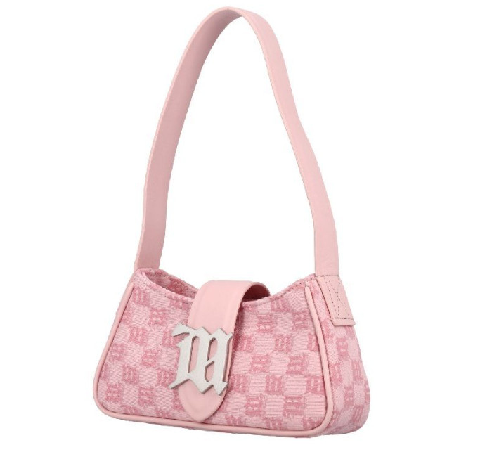 Logo Jacquard Monogram Mini Shoulder Bag