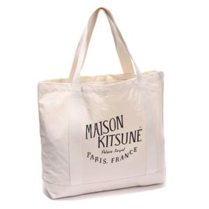 Maison Kitsune Palais Royal Shopping Bag Ecru