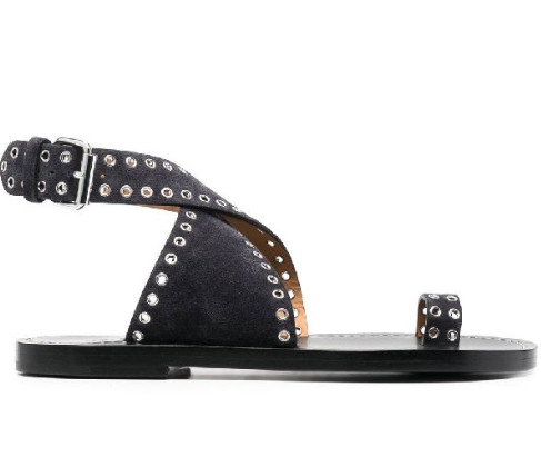 JOOLS eyelet embellished sandals