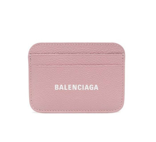 Cash Logo Leather Card Wallet