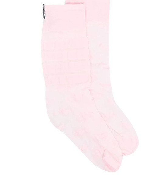 See-through Hector diagonal midcalf socks