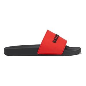 LOGO RUBBER FULL SLIDE SANDALS