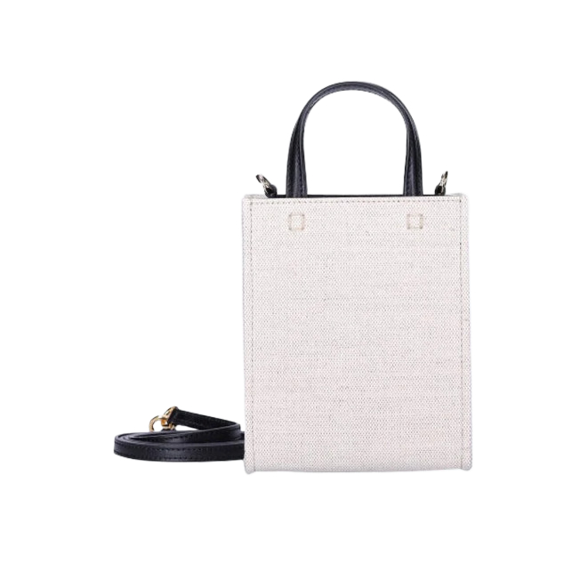 G-Tote Canvas Vertical Mini Tote Bag