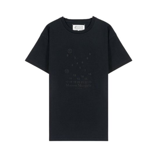 Backstitch Number Logo T-shirt