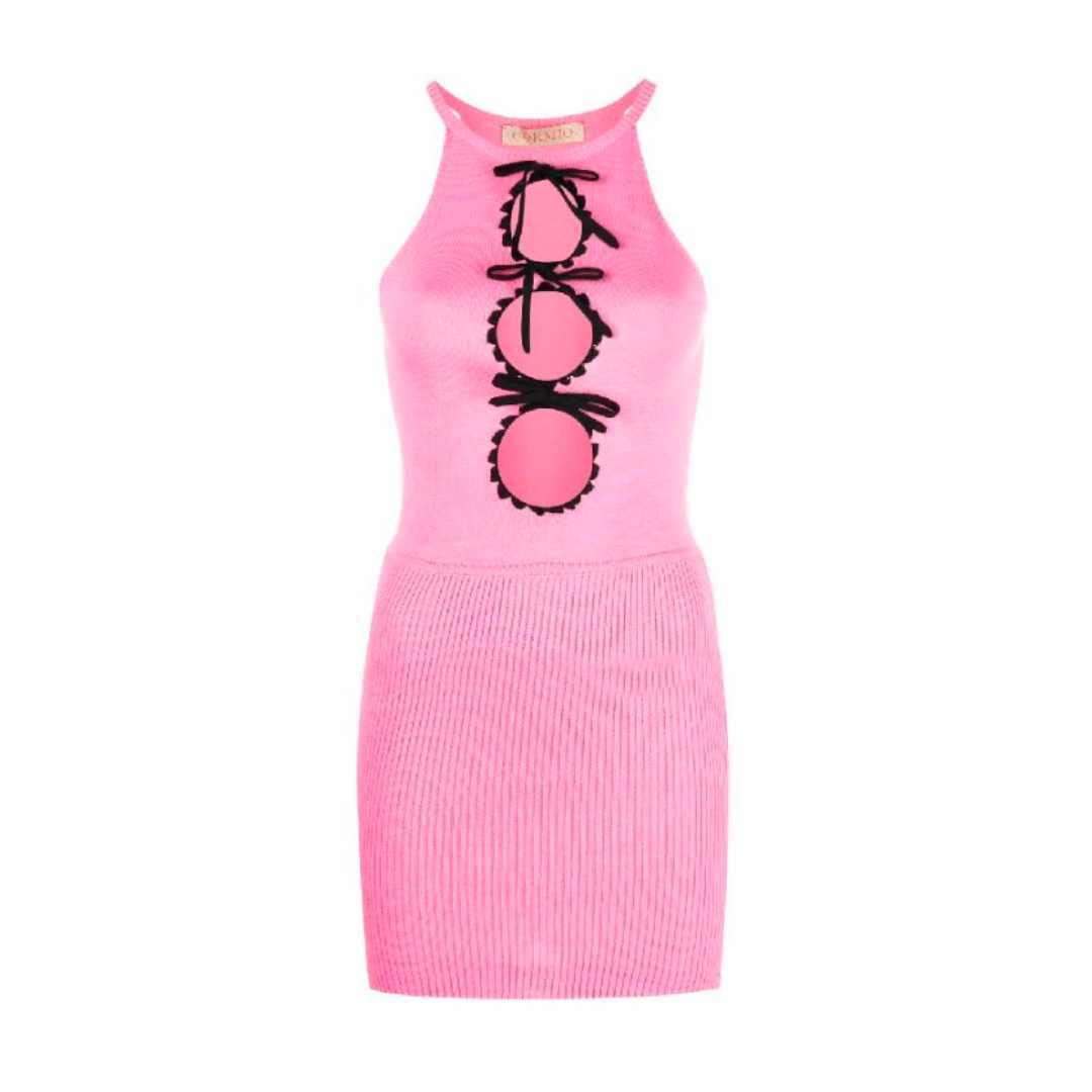 ILEANA ORTENSIA cut-out dress