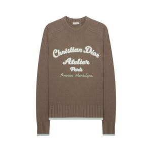  Atelier logo wool sweater