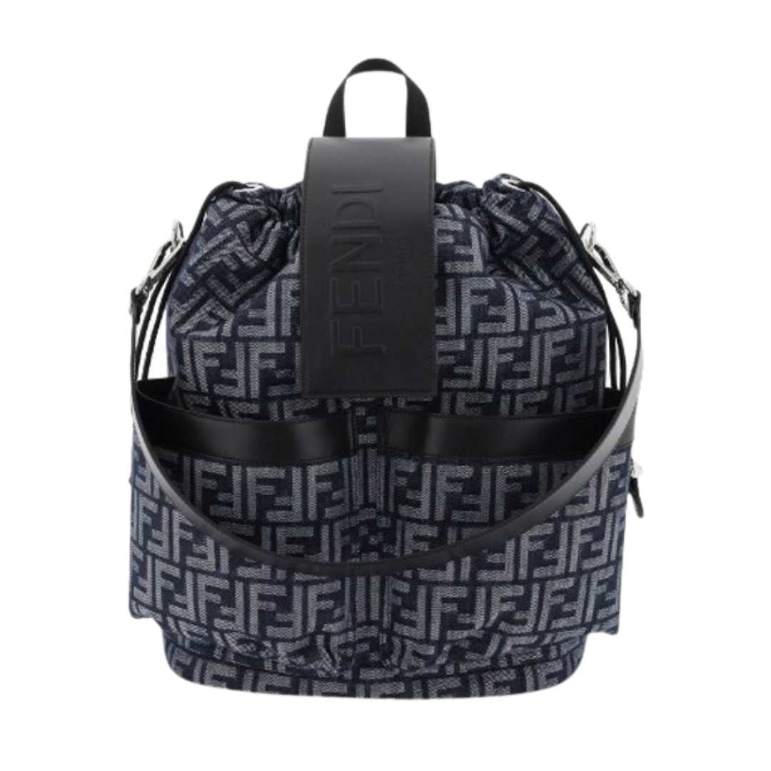 FF jacquard fabric backpack