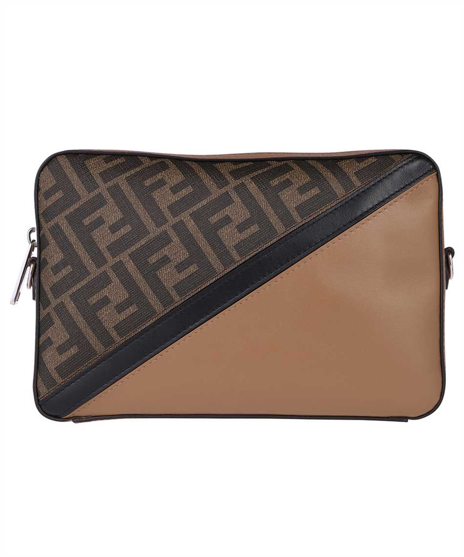 Diagonal leather camer case