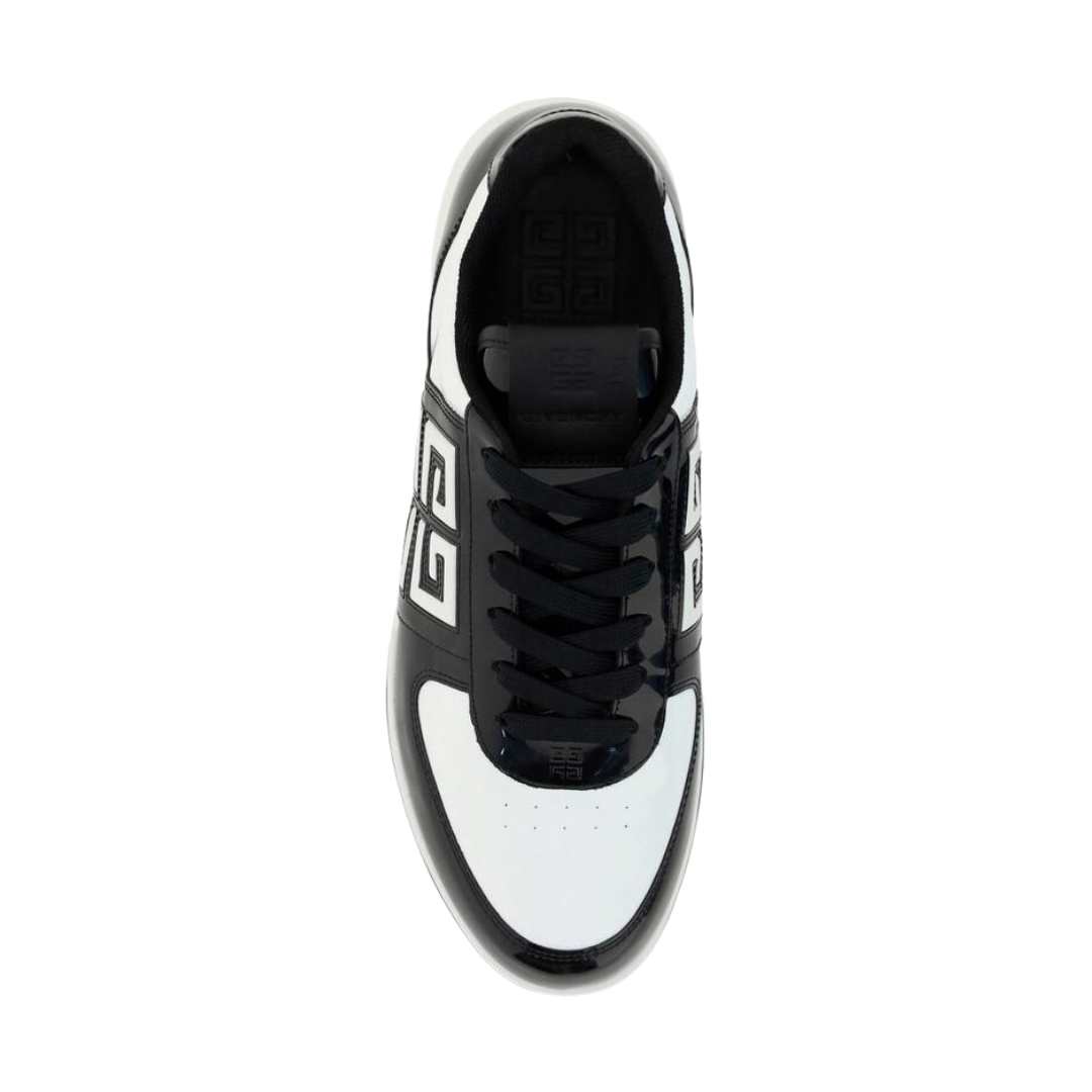 G4 patent leather sneakers
