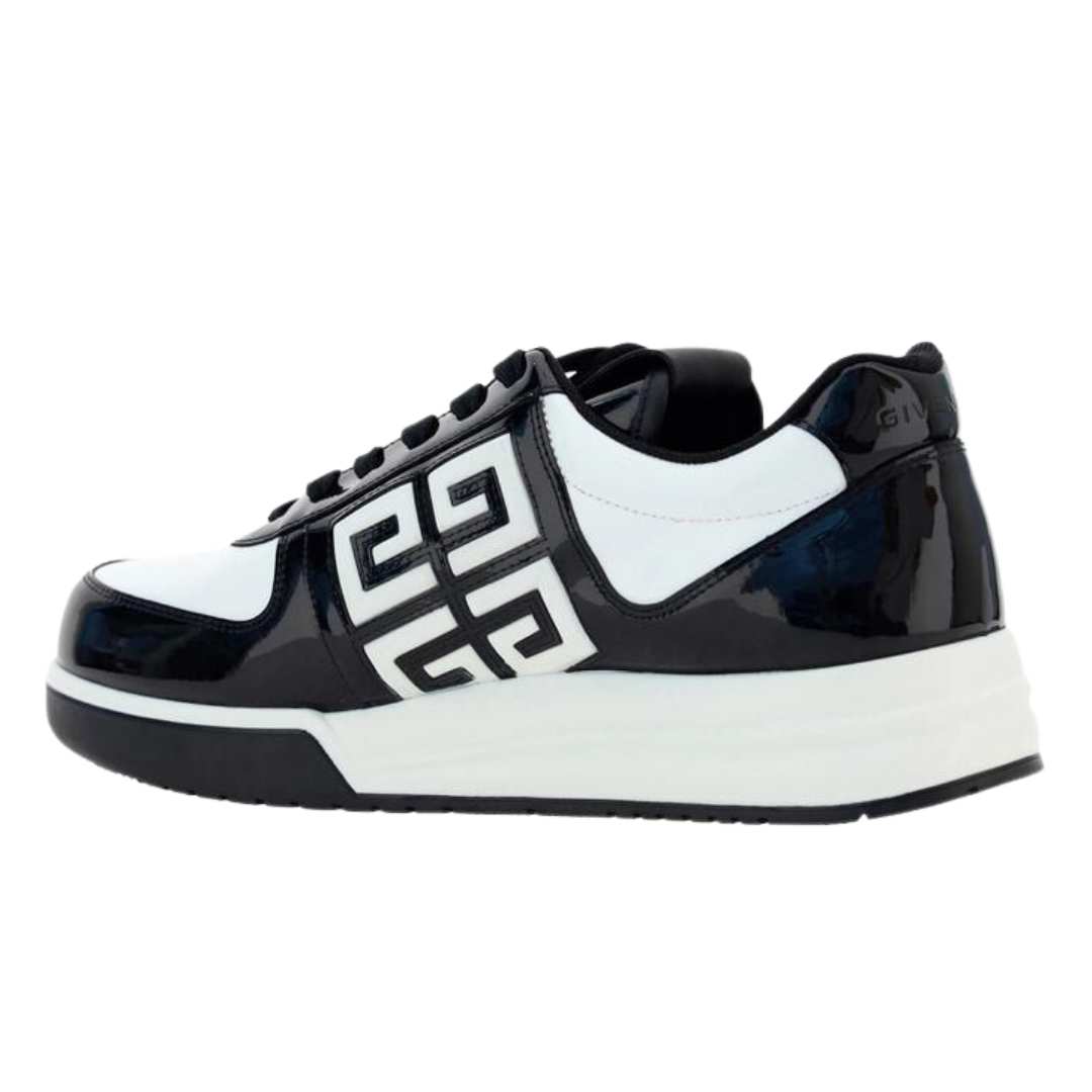 G4 patent leather sneakers