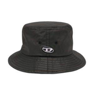 Men's C Fish Coat Bucket Hat - Black