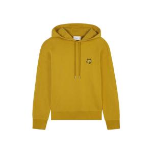 Bold fox head patch oversize hoodie
