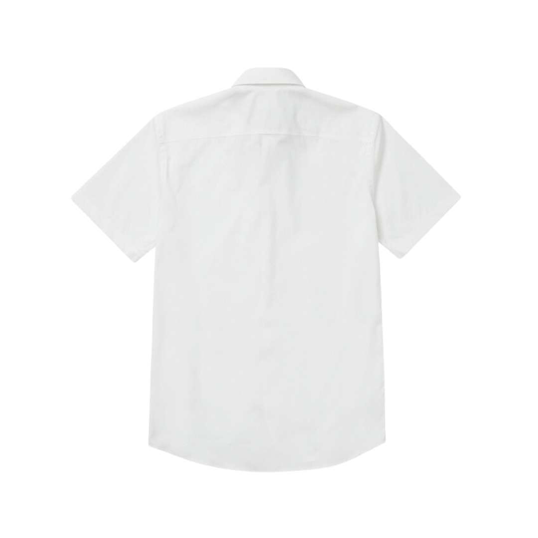 Monogram Motif Stretch Short Sleeve Men's Shirt Trend Mecca