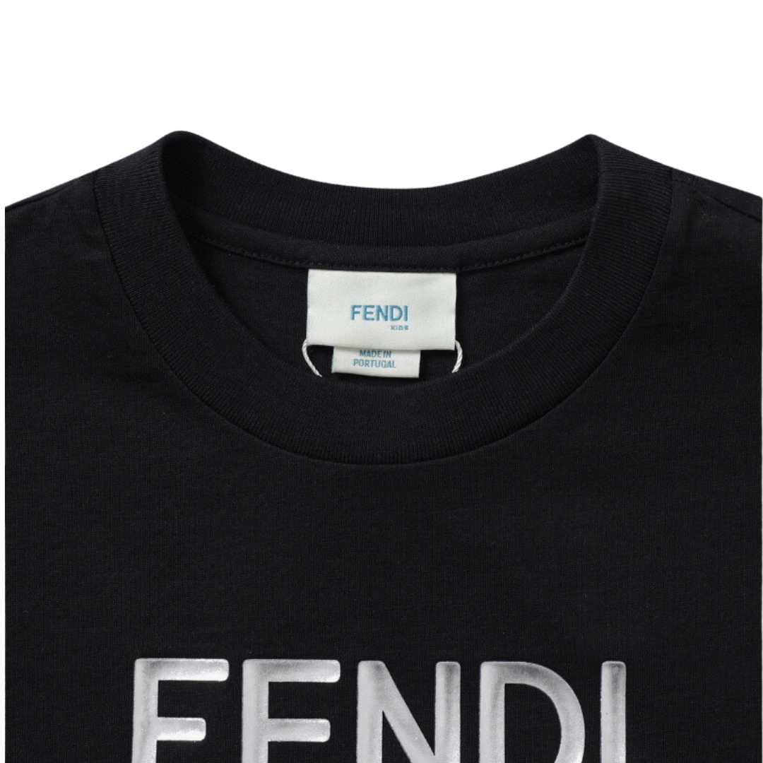 Logo Print Children's Short Sleeve T-Shirt Trend Mecca