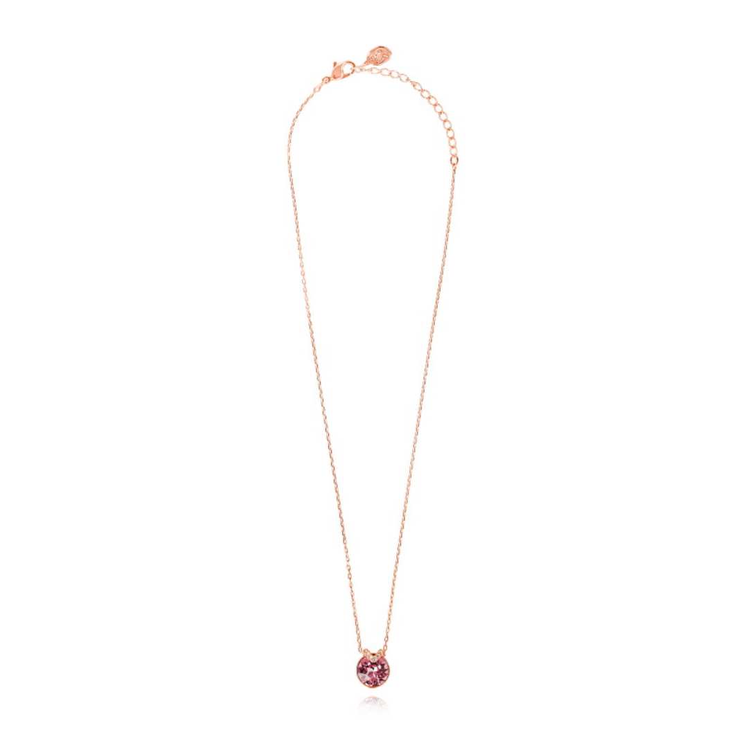 Bella V Round Drop Necklace Trend Mecca