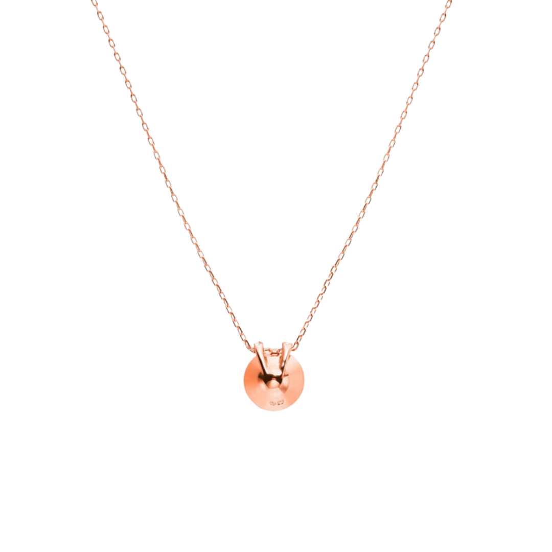 Bella V Round Drop Necklace Trend Mecca