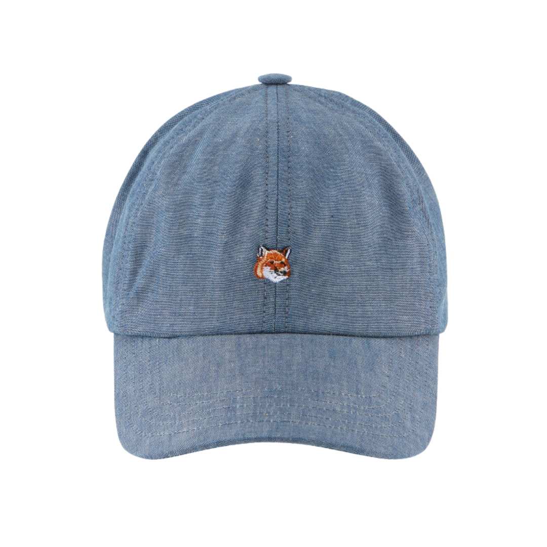 Small Fox Head Embroidery Ball Cap Trend Mecca