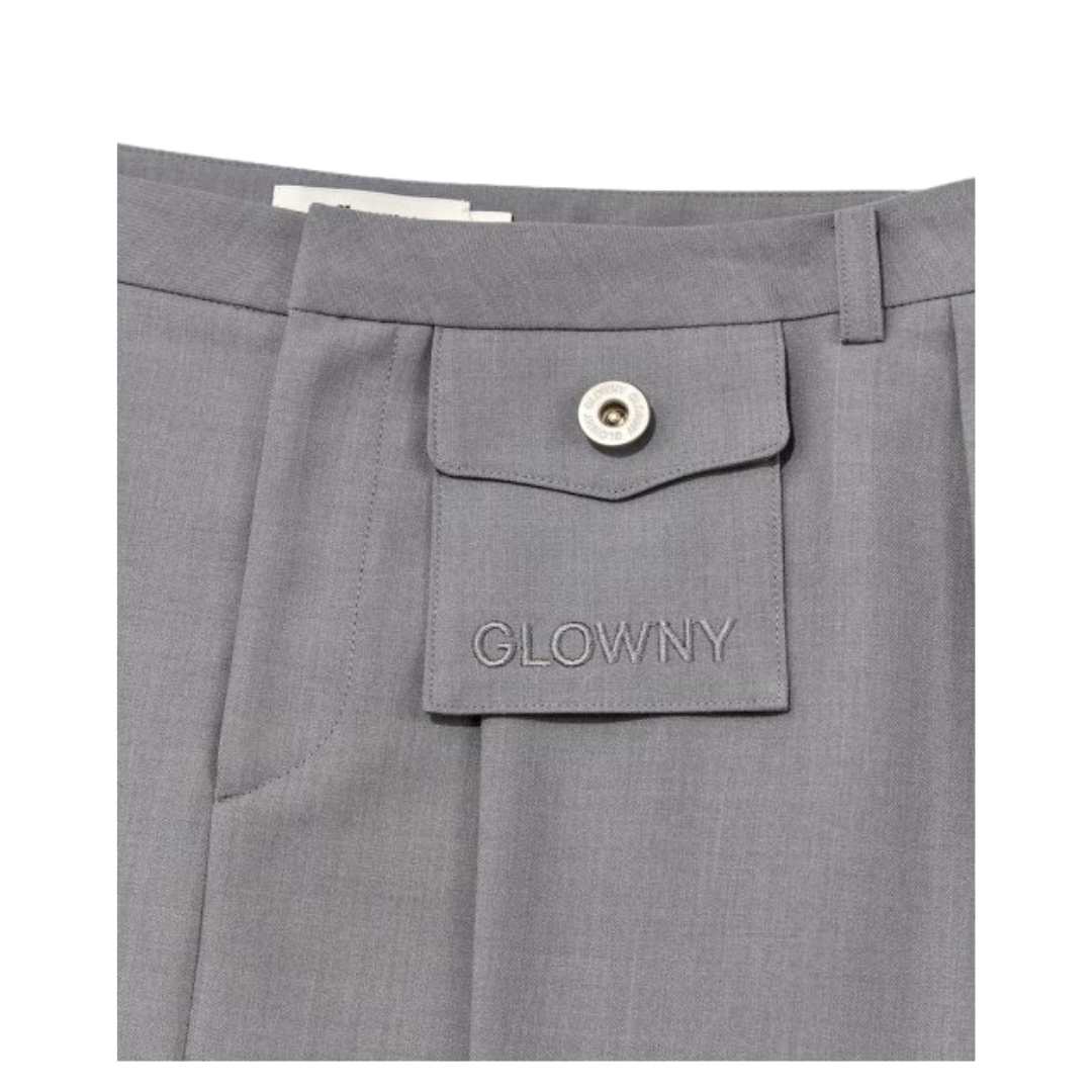 DANIELLE PLEATED SKIRT (GRAY)